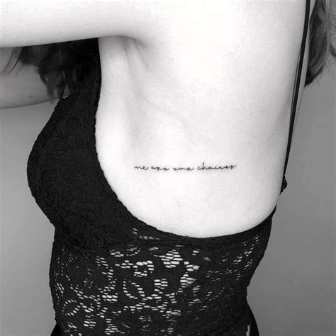 Sideboob tattoo